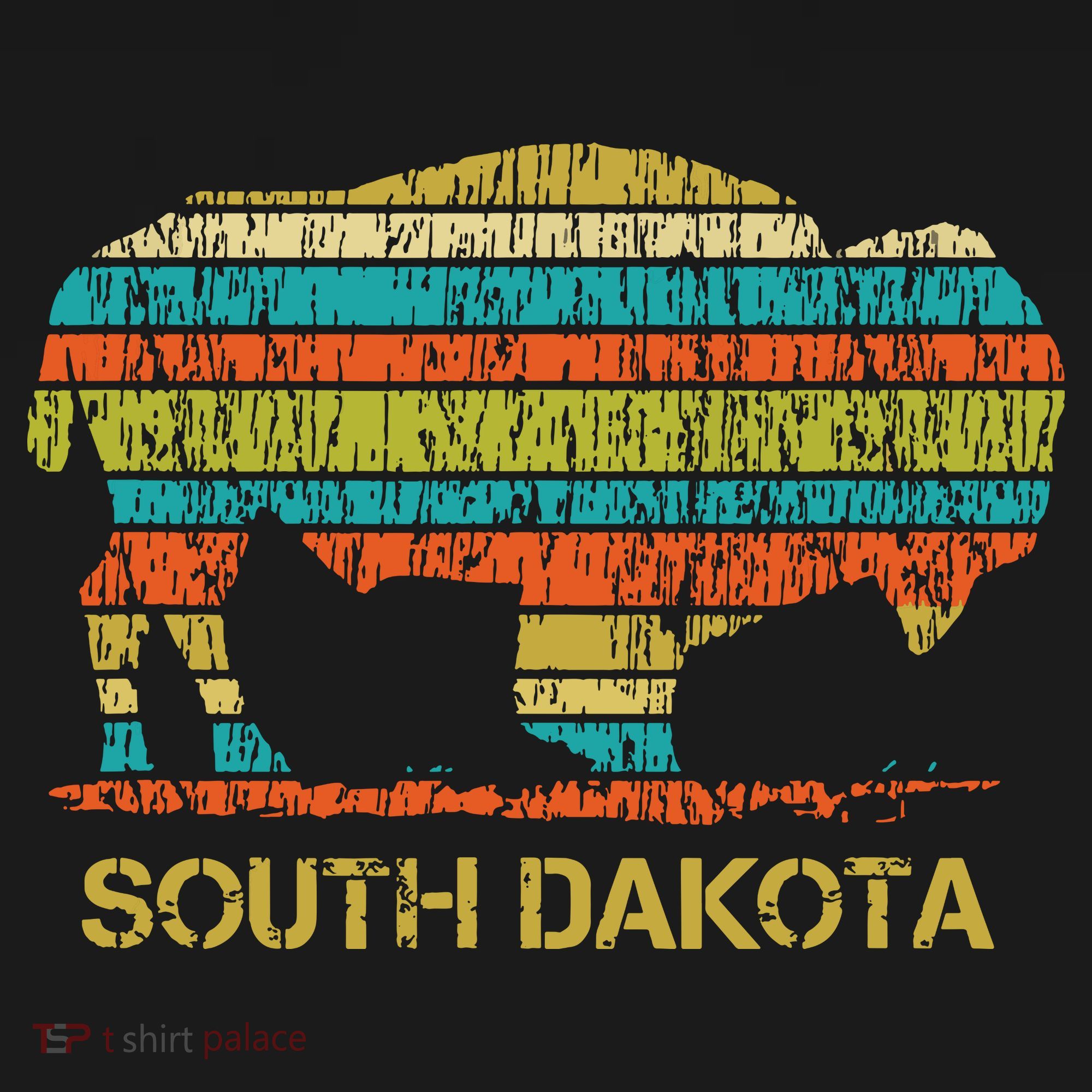 Buffalo For A South Dakota Vacation Toddler Long Sleeve Shirt