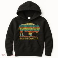 Buffalo For A South Dakota Vacation Kids Hoodie thumb 0