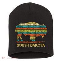 Buffalo For A South Dakota Vacation Short Acrylic Beanie thumb 0