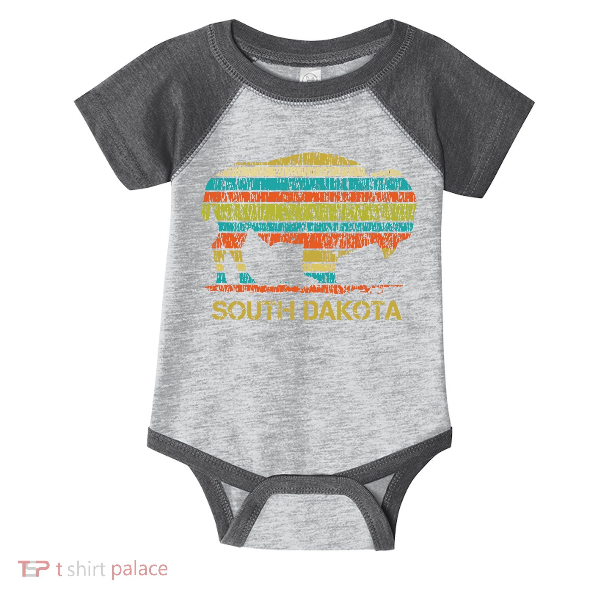 Buffalo For A South Dakota Vacation Infant Baby Jersey Bodysuit