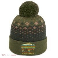 Buffalo For A South Dakota Vacation The Baniff Cuffed Pom Beanie thumb 0