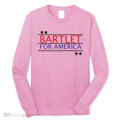 Bartlet For America Long Sleeve Shirt