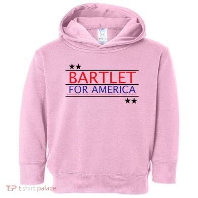 Bartlet For America Toddler Hoodie