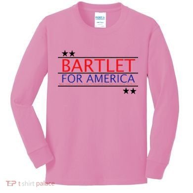 Bartlet For America Kids Long Sleeve Shirt