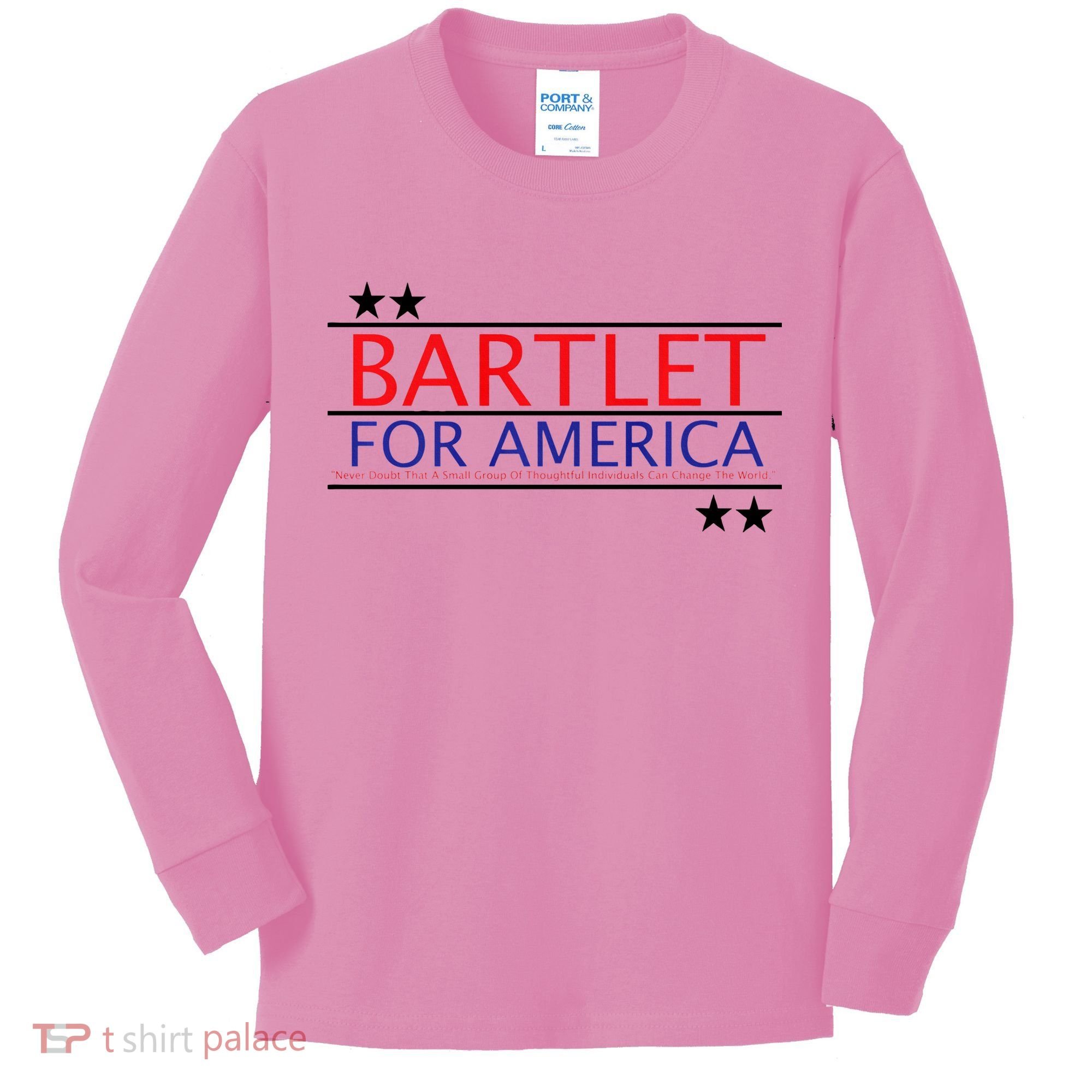 Bartlet For America Kids Long Sleeve Shirt