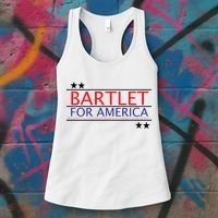 Bartlet For America Women's Tank Top thumb 3