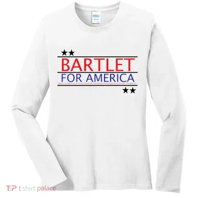 Bartlet For America Women's Long Sleeve Shirt
