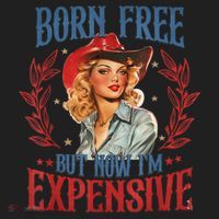 Born Free But Now I’M Expensive Women's Sweatshirt thumb 2