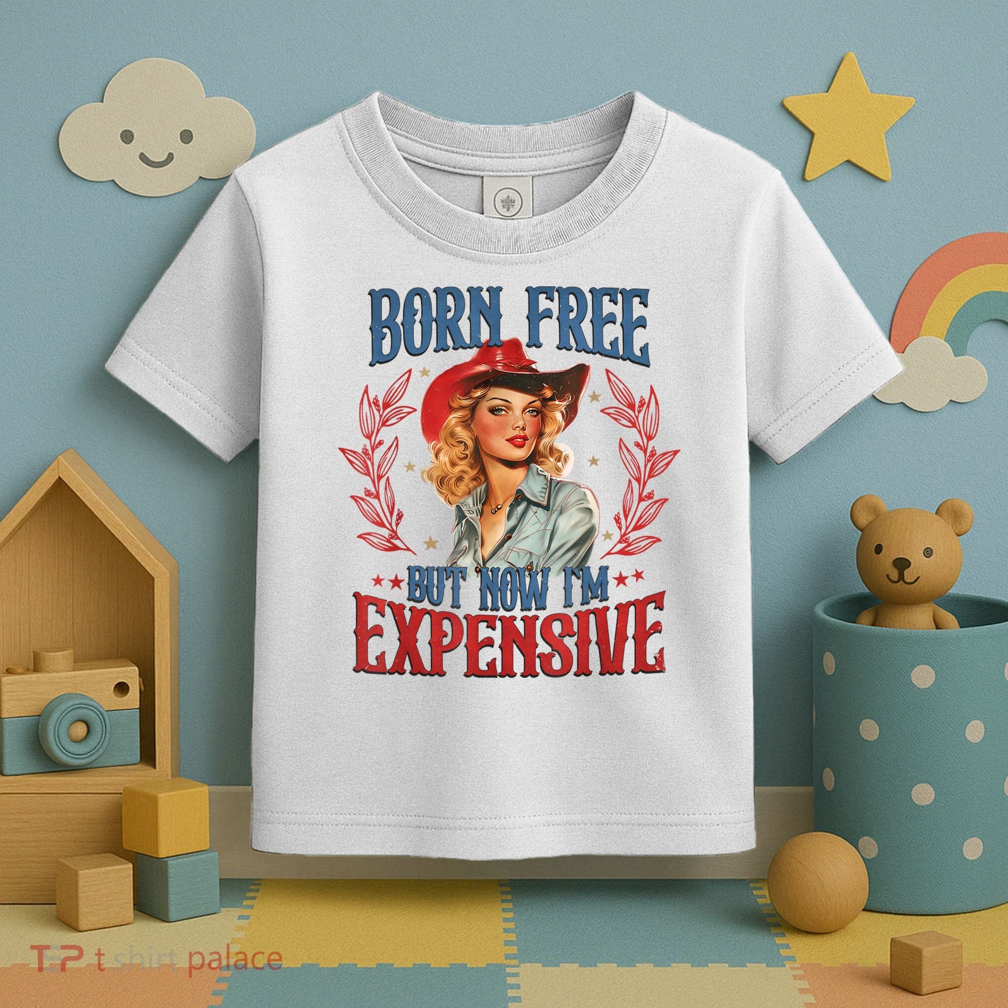 Born Free But Now I’M Expensive Toddler T-Shirt