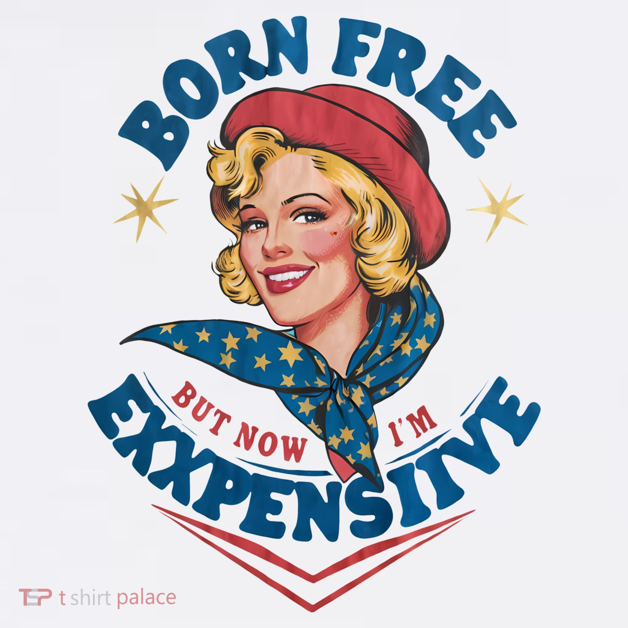 Born Free But Now Im Expensive Funny Fourth Of July 4th Of July Women's Tank Top