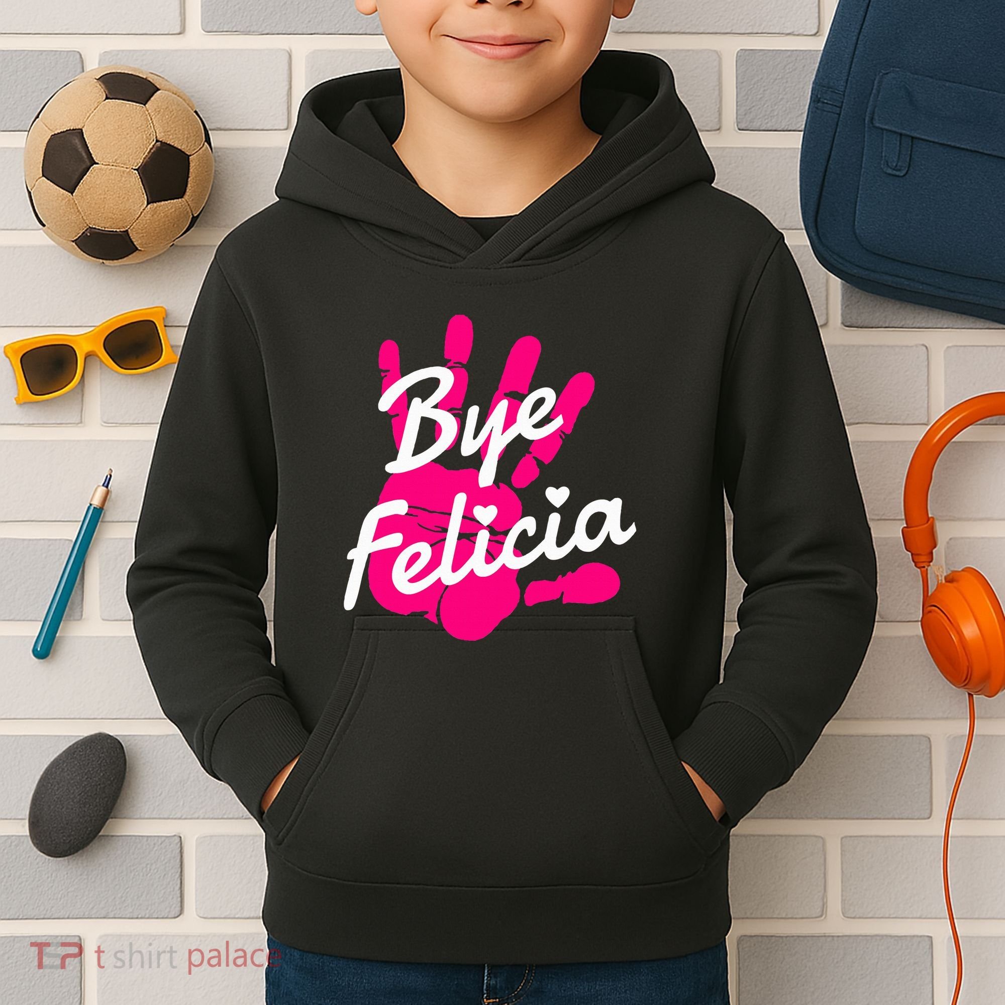 Bye Felicia Kids Hoodie
