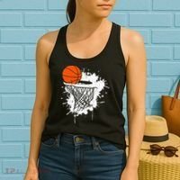 Basketball Fan Basketball Player Sport Basketball Women's Tank Top thumb 2