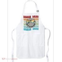 Beach Funny Babe Summer Retro Vacation Beach And Summer Leopard Apron thumb 0