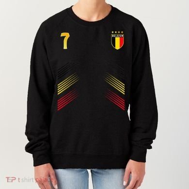Belgium Flag Belgian Pride Lovers Women's Sweatshirt