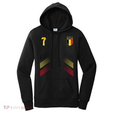 Belgium Flag Belgian Pride Lovers Women's Hoodie