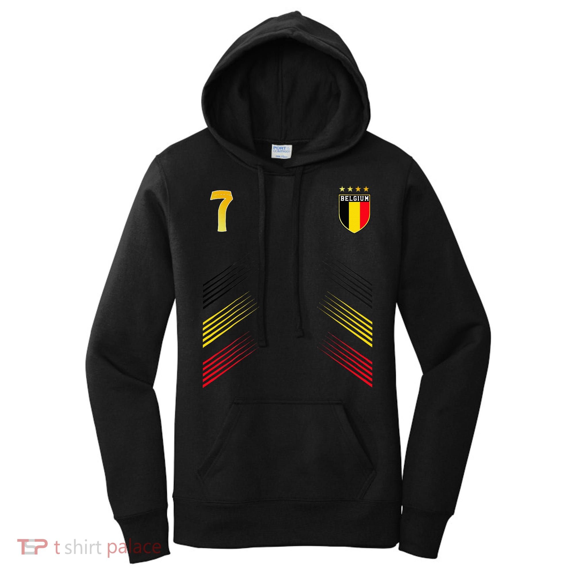 Belgium Flag Belgian Pride Lovers Women's Hoodie