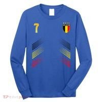 Belgium Flag Belgian Pride Lovers Long Sleeve Shirt thumb 0