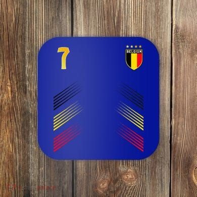Belgium Flag Belgian Pride Lovers Coaster