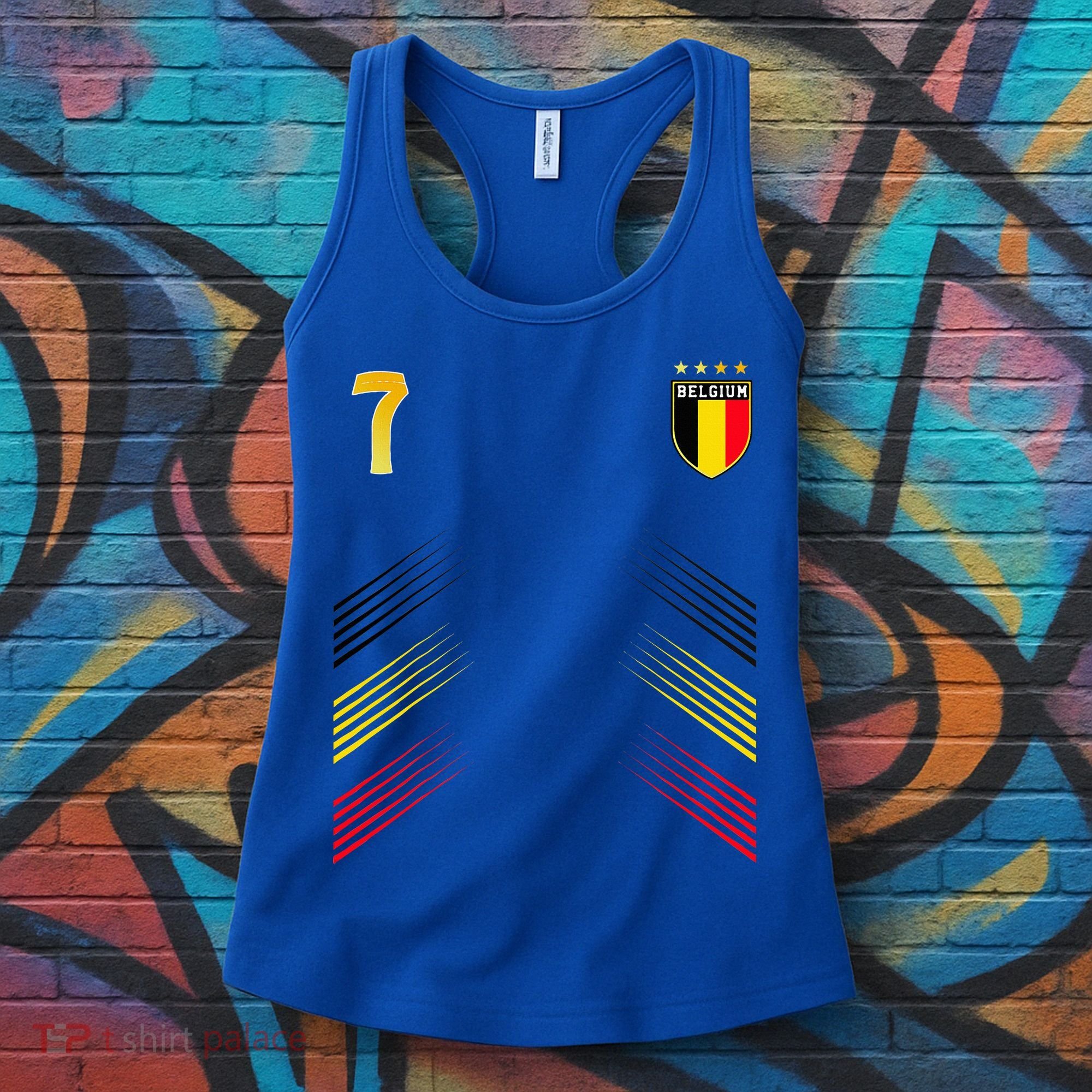 Belgium Flag Belgian Pride Lovers Women's Tank Top
