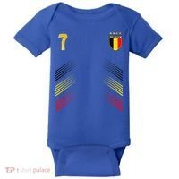 Belgium Flag Belgian Pride Lovers Baby Bodysuit thumb 0