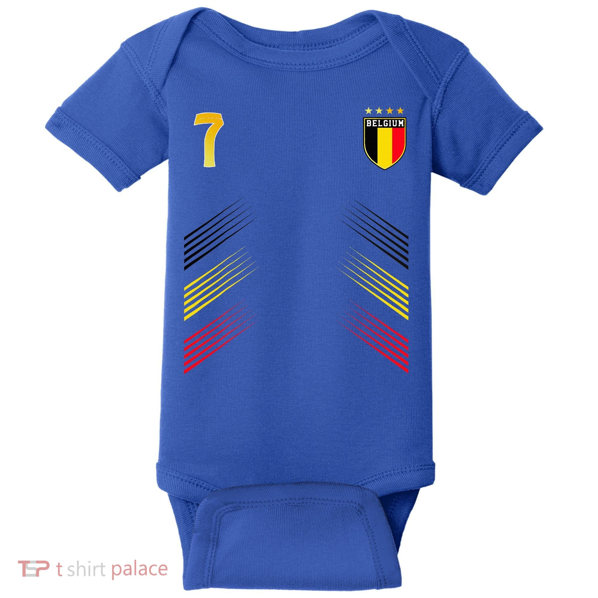 Belgium Flag Belgian Pride Lovers Baby Bodysuit
