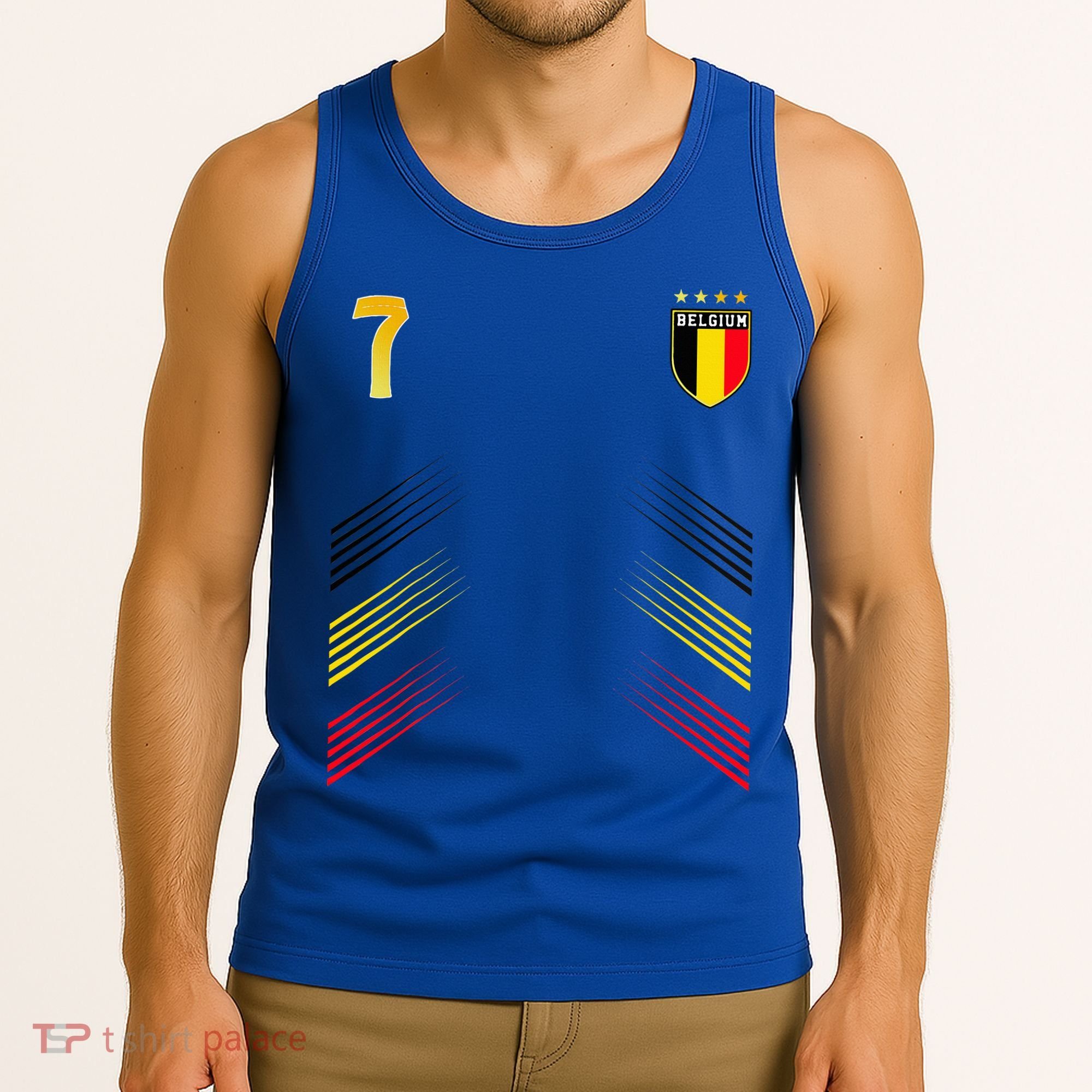 Belgium Flag Belgian Pride Lovers Tank Top
