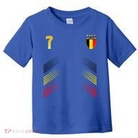 Belgium Flag Belgian Pride Lovers Toddler T-Shirt thumb 0