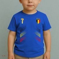 Belgium Flag Belgian Pride Lovers Toddler T-Shirt thumb 2