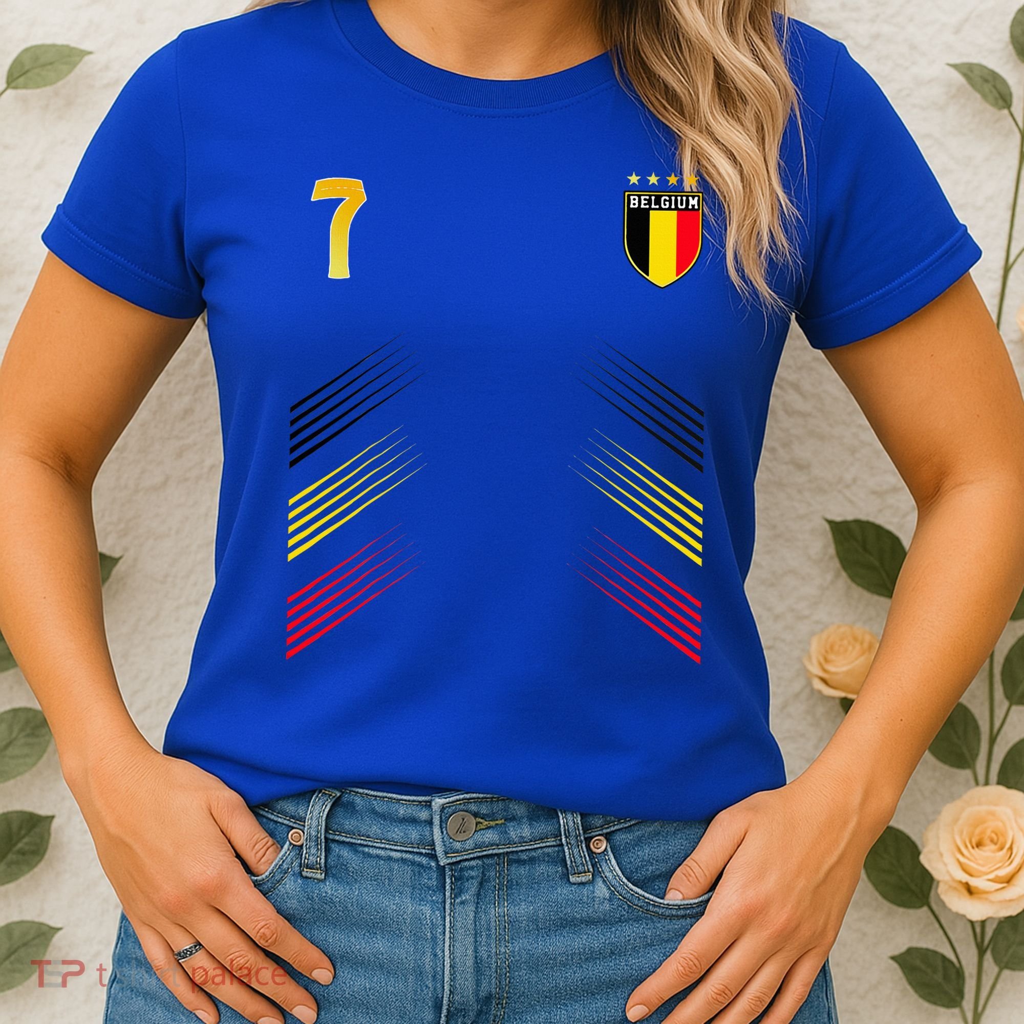 Belgium Flag Belgian Pride Lovers Women's T-Shirt