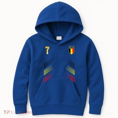 Belgium Flag Belgian Pride Lovers Kids Hoodie