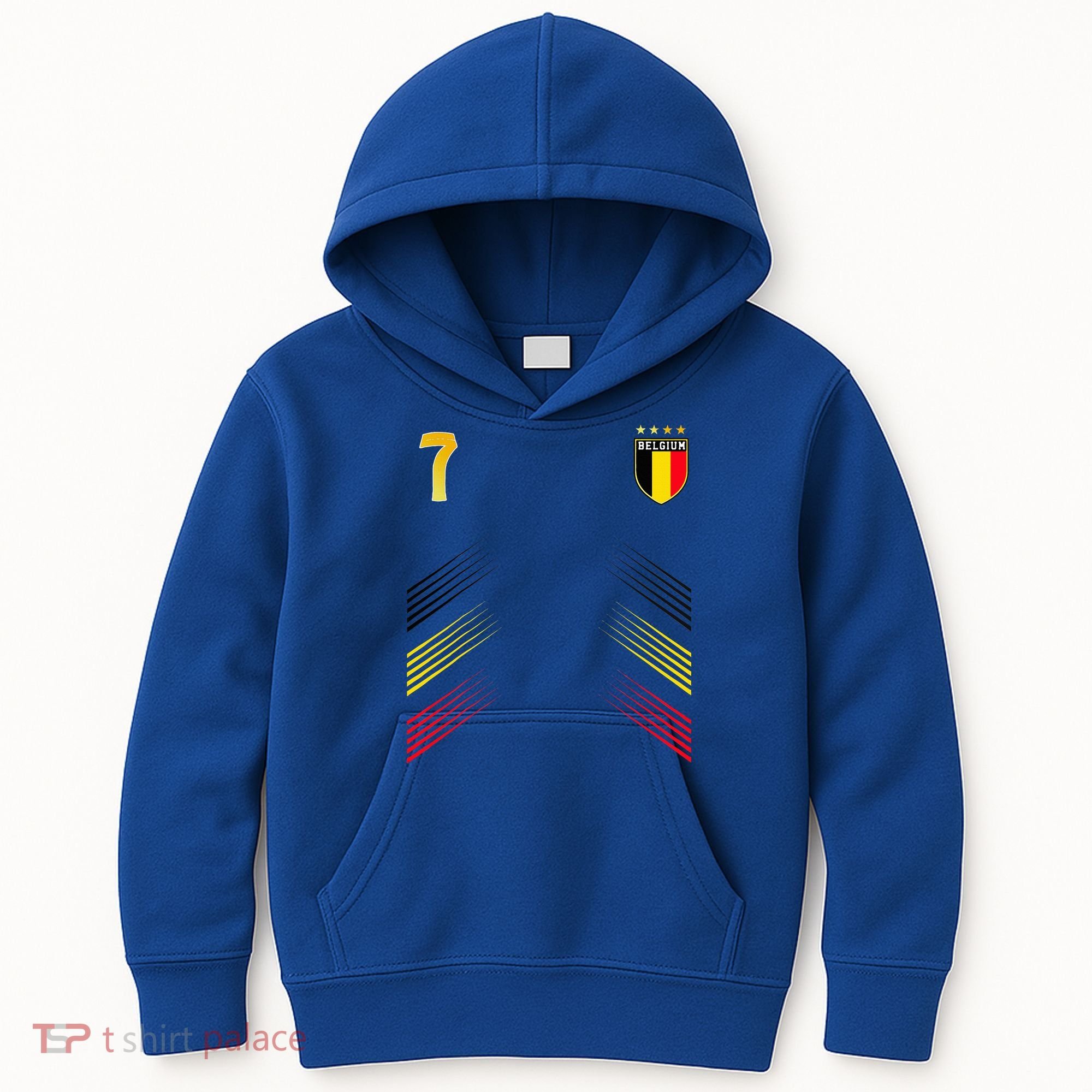 Belgium Flag Belgian Pride Lovers Kids Hoodie