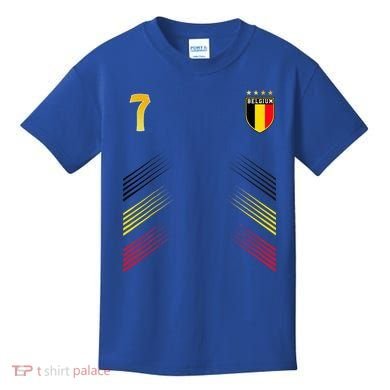 Belgium Flag Belgian Pride Lovers Kids T-Shirt