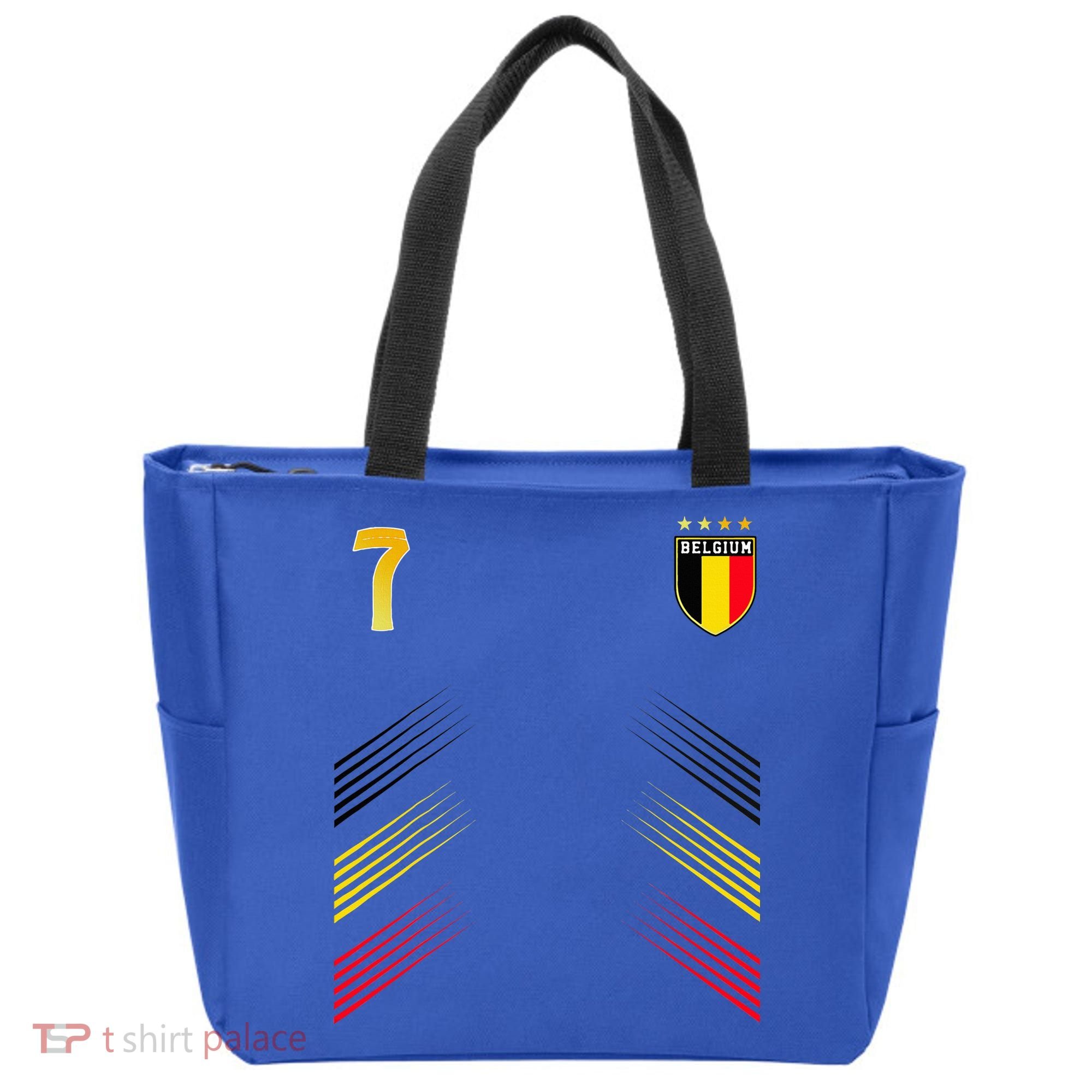 Belgium Flag Belgian Pride Lovers Tote Bag