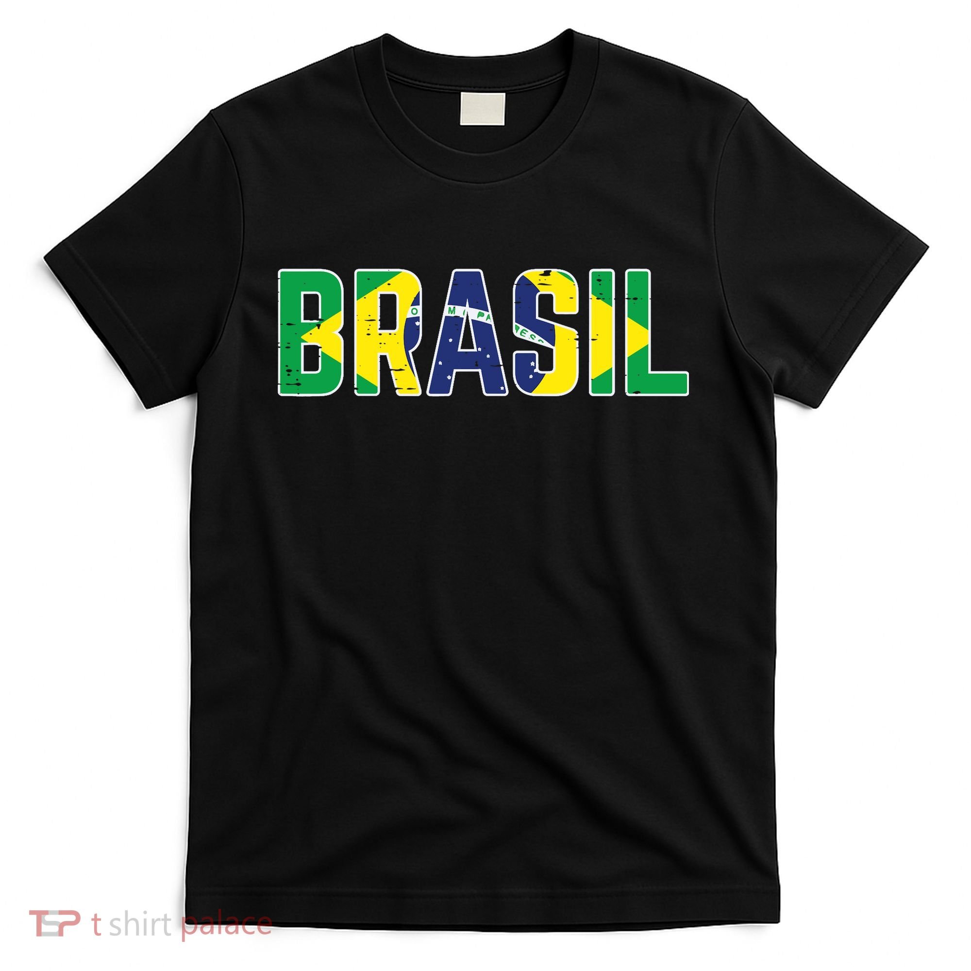 Brasil Flag Brazilian Soccer Fan T-Shirt