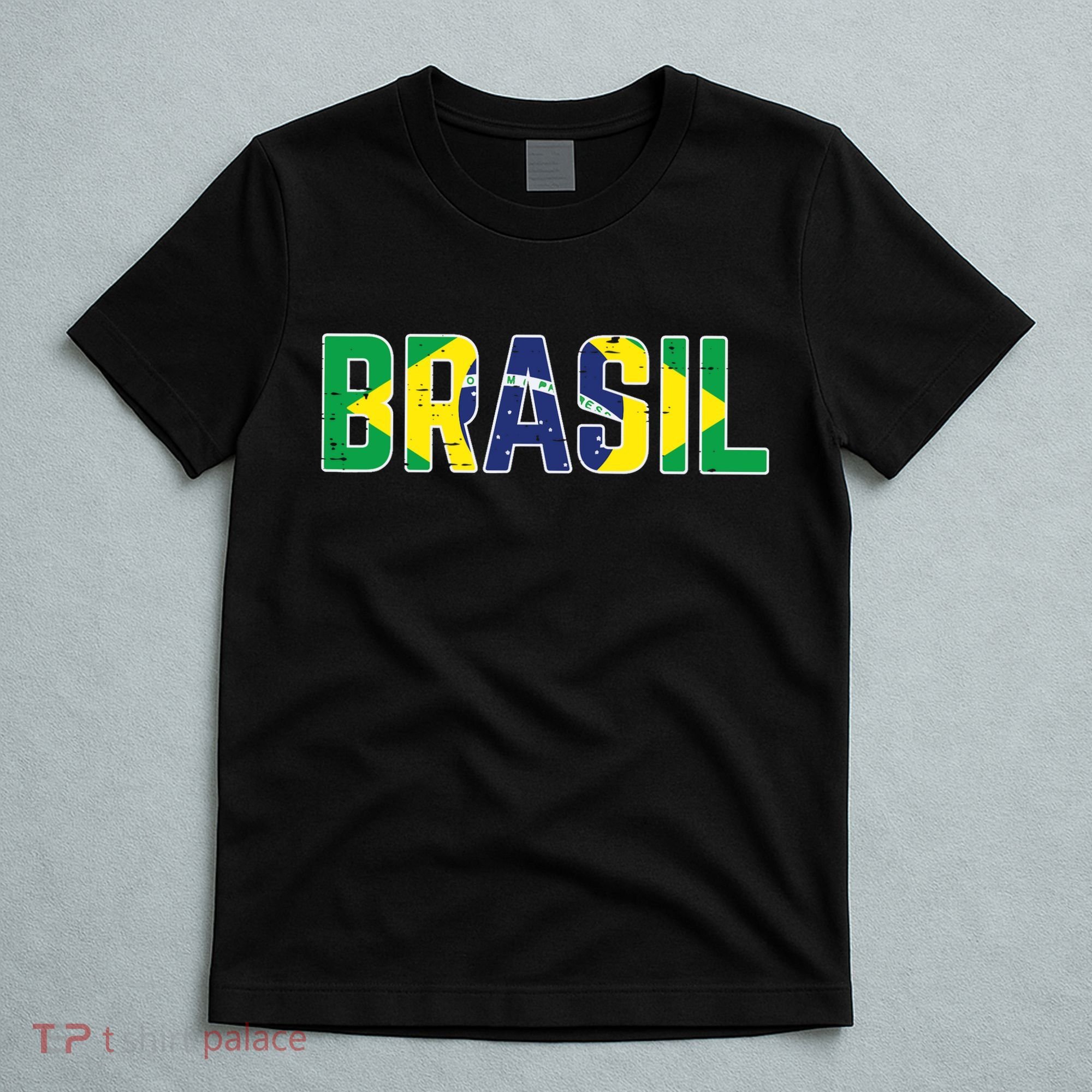 Brasil Flag Brazilian Soccer Fan T-Shirt