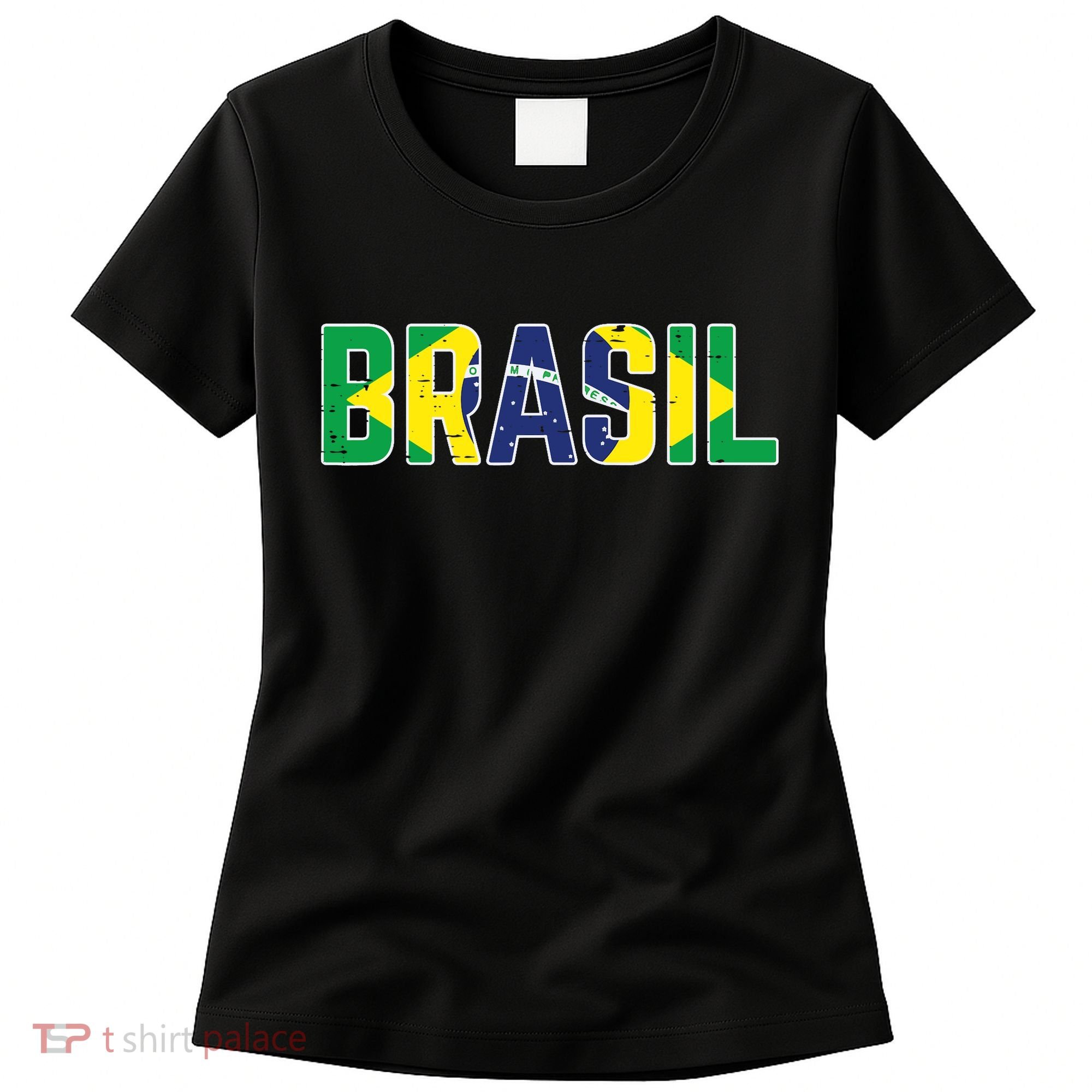 Brasil Flag Brazilian Soccer Fan Women's T-Shirt