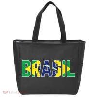 Brasil Flag Brazilian Soccer Fan Tote Bag thumb 0