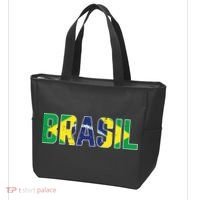 Brasil Flag Brazilian Soccer Fan Tote Bag thumb 3