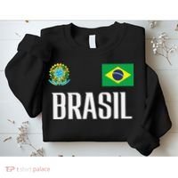 Brasil Flag Brazil Football Soccer Fan Sweatshirt thumb 2