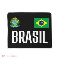 Brasil Flag Brazil Football Soccer Fan Mousepad thumb 0