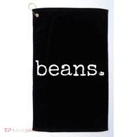 Beans Funny Barista Coffee Bean Espresso Bean Bean Lover Golf Towel thumb 0
