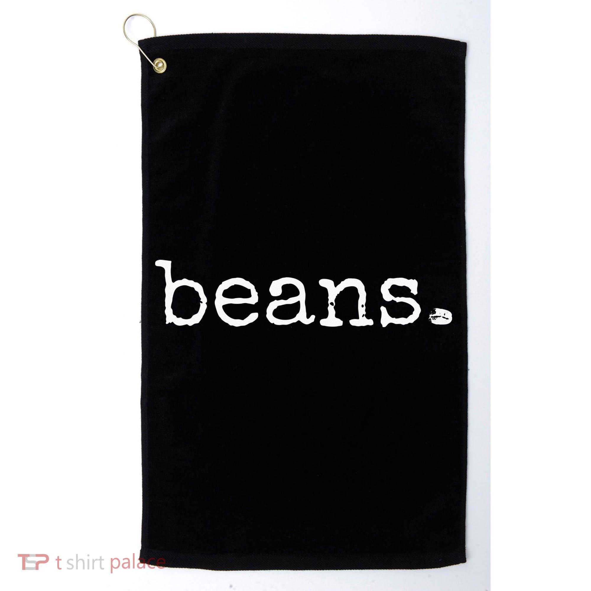 Beans Funny Barista Coffee Bean Espresso Bean Bean Lover Golf Towel
