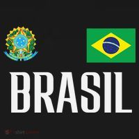 Brasil Flag Brazil Football Soccer Fan T-Shirt thumb 7