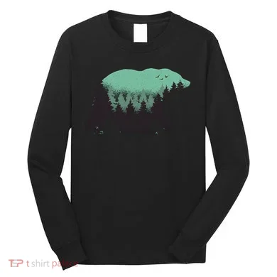 Bear Forest Long Sleeve Shirt
