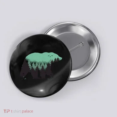 Bear Forest Button