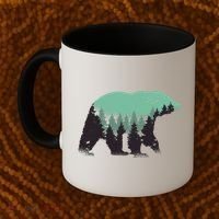 Bear Forest Coffee Mug thumb 2