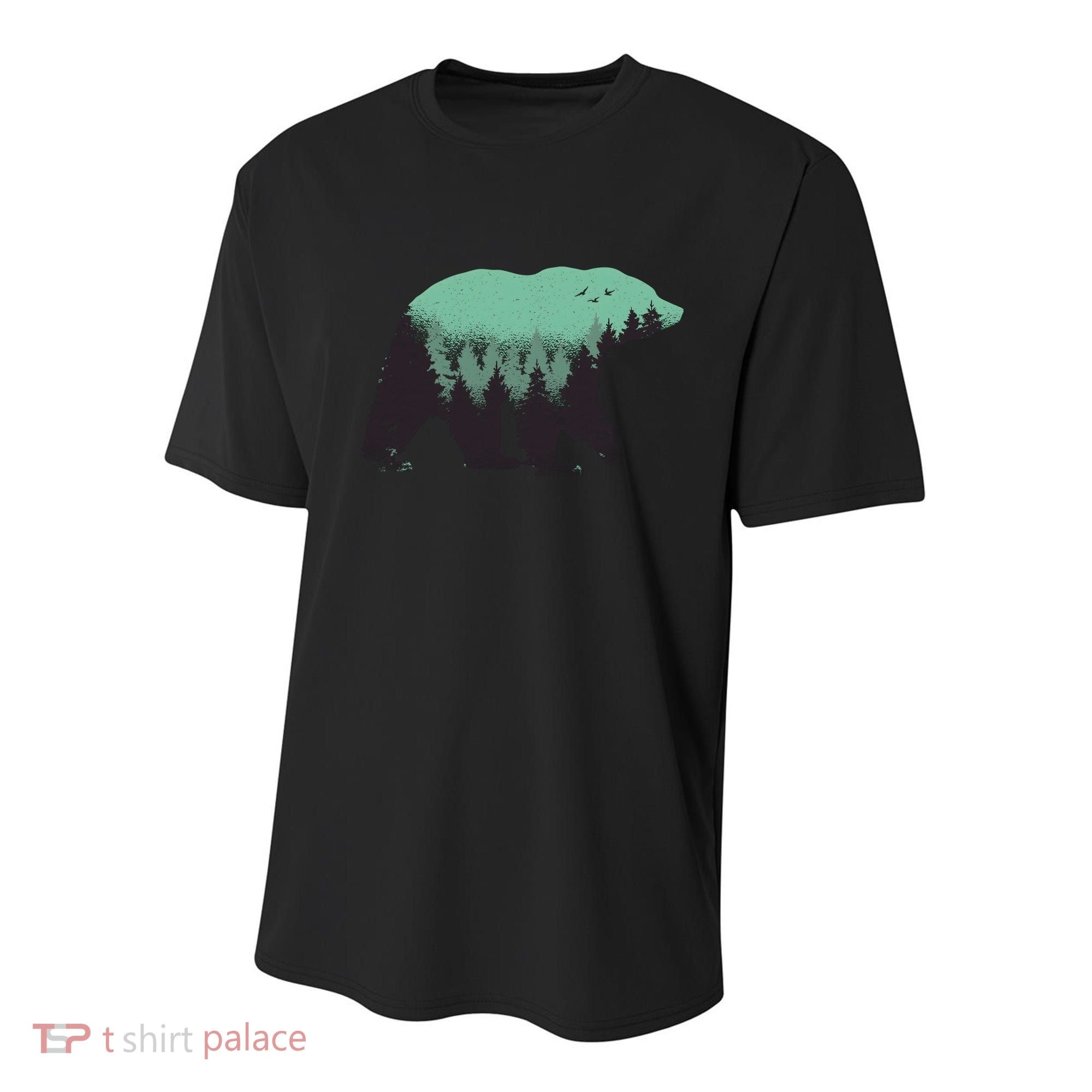 Bear Forest Youth Performance Sprint T-Shirt