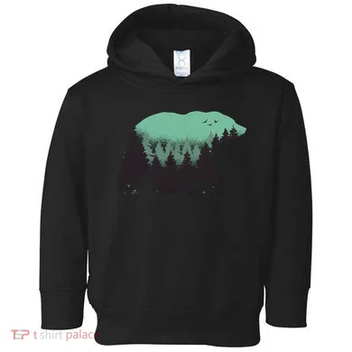 Bear Forest Toddler Hoodie