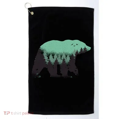 Bear Forest Golf Towel