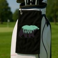 Bear Forest Golf Towel thumb 2